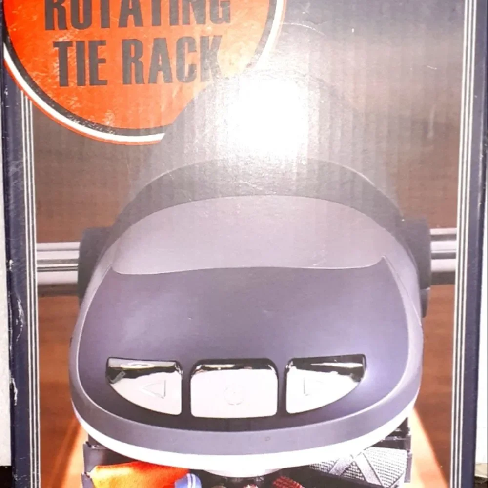 Motorized Rotating Tie Rack
